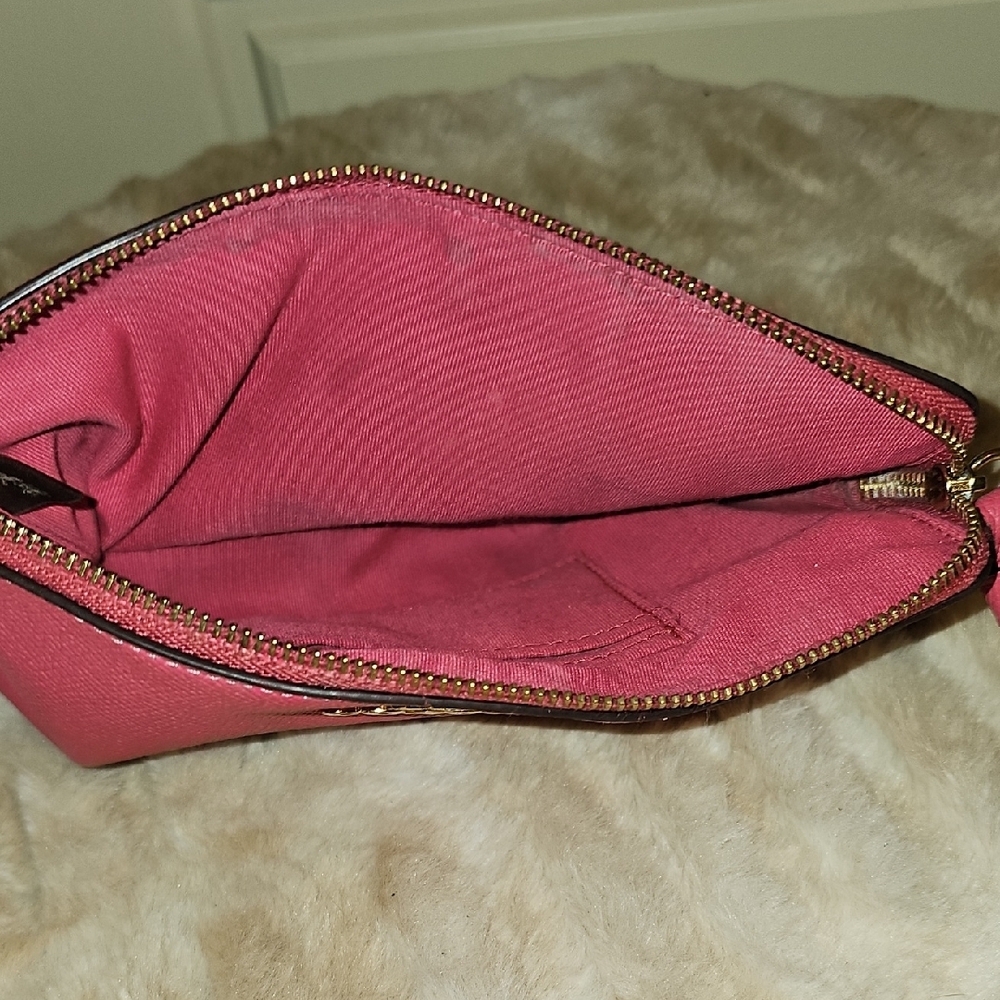 Coach Pink Wristlet Clutch - Picture 8 of 8